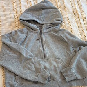 lululemon athletica Gray Hoodie Sweater